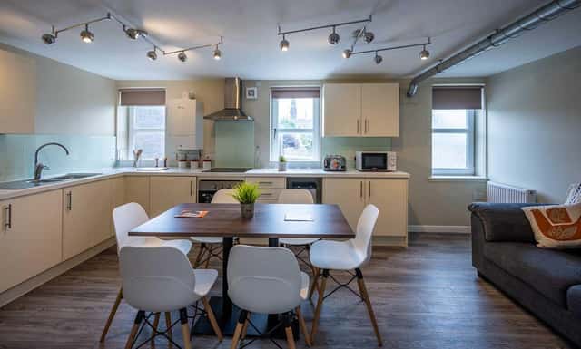Shared kitchen area