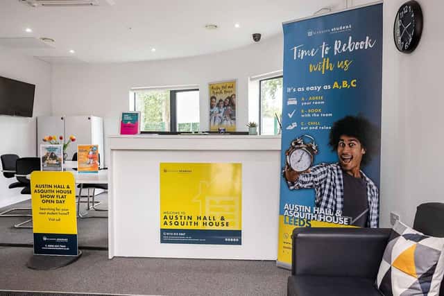 Reception area