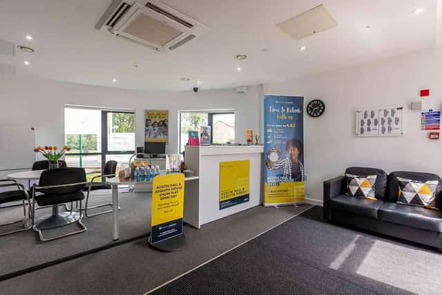 Reception area