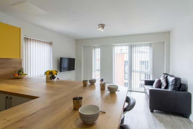 Shared kitchen area