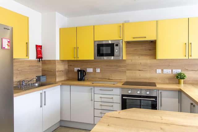 Shared kitchen area