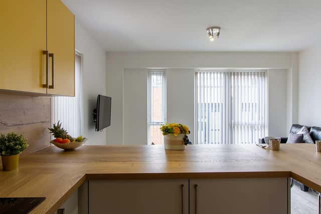 Shared kitchen area