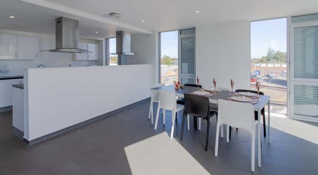 Shared kitchen area