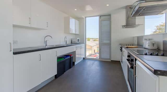 Shared kitchen area