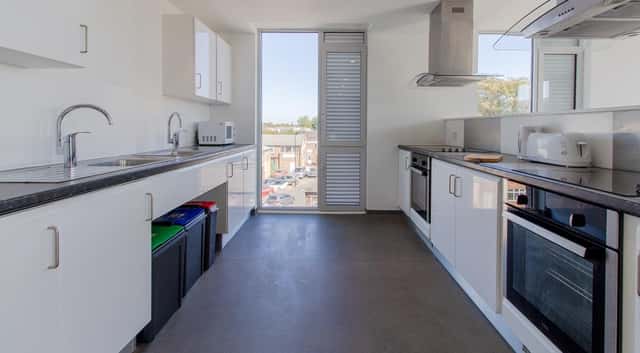 Shared kitchen area