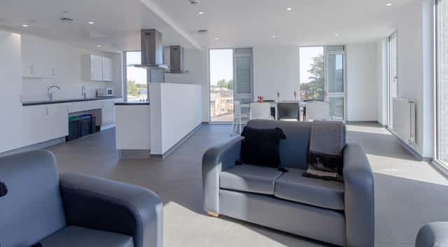 Shared kitchen area
