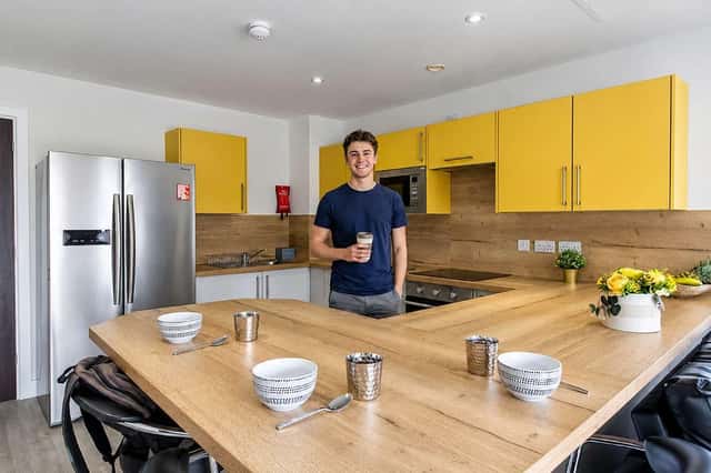 Shared kitchen area